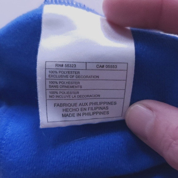 Nike Retro Blue Track Pants. Sz. M - Picture 6 of 12